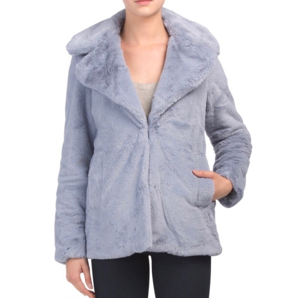 NWT Rachel Zoe faux fur coat